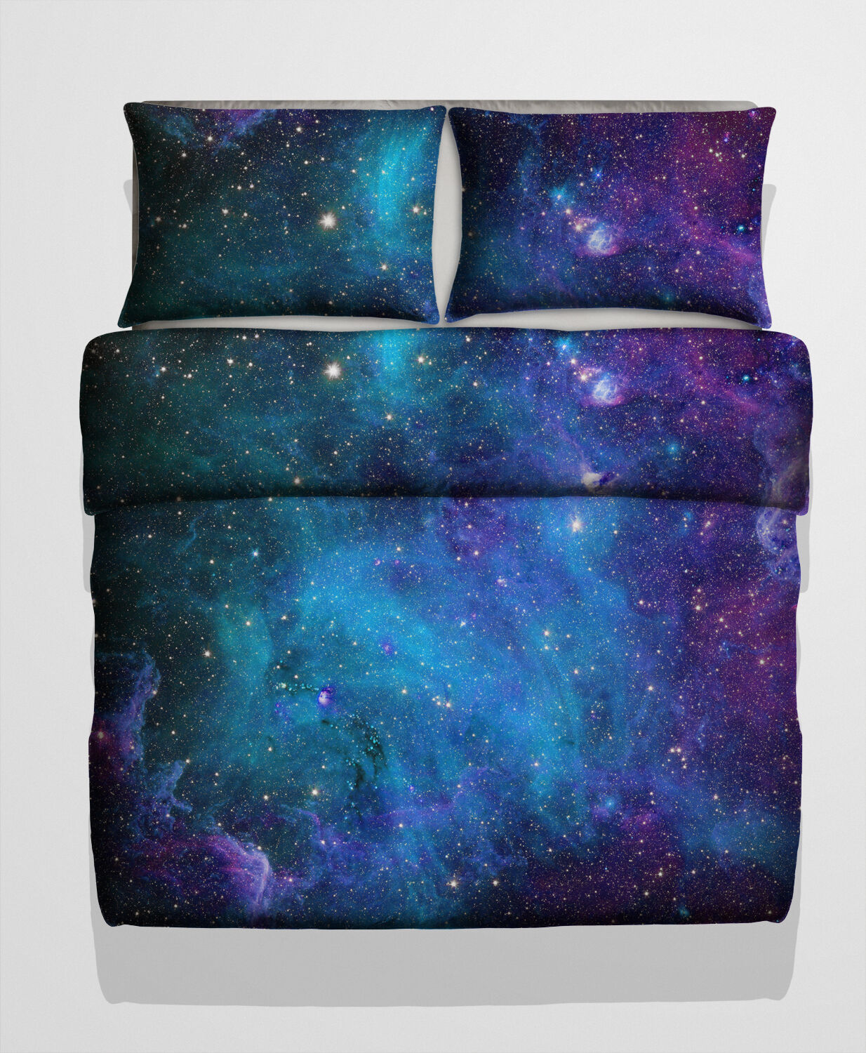 Details About 3d Single Double King Size Galaxy Duvet Cover Bedding Set Nebula Star Cosmos