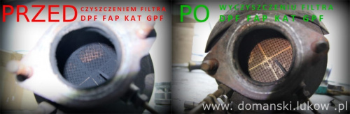 Czyszczenie hydrodynamiczne Filtrów DPF – Domański Serwis Łuków Regeneracja - Filtry DPF FAP SCR GPF KAT - katalizatory Maszyna do czyszczenia filtrów DPF Cleaner